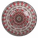 Serwis obiadowy 18-częściowy z porcelany dla 6 osób Maya Środki