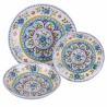 Zestaw obiadowy Andalusia z porcelany 18 sztuk na 6 osób Rabaty