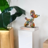 Nowoczesna rzeźba psa z balonów w stylu pop-art wykonana z żywicy MiniMira-PA Promocja