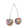 Rzeźba para wiśni statuetka z żywicy graffiti pop art Alma-PA Oferta