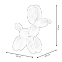 Figura pies balonik z lakierowanej żywicy, design MiniMira-M 