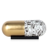 Rzeźba z żywicy pozłacanej, efekt metalu, pigułka dolarów Sira-WB Oferta