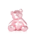 Nowoczesna rzeźba z żywicy miś low poly perłowy efekt Rimo-P Oferta