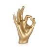 Nowoczesna statua z żywicy z efektem metalu gest OK Zynth Oferta