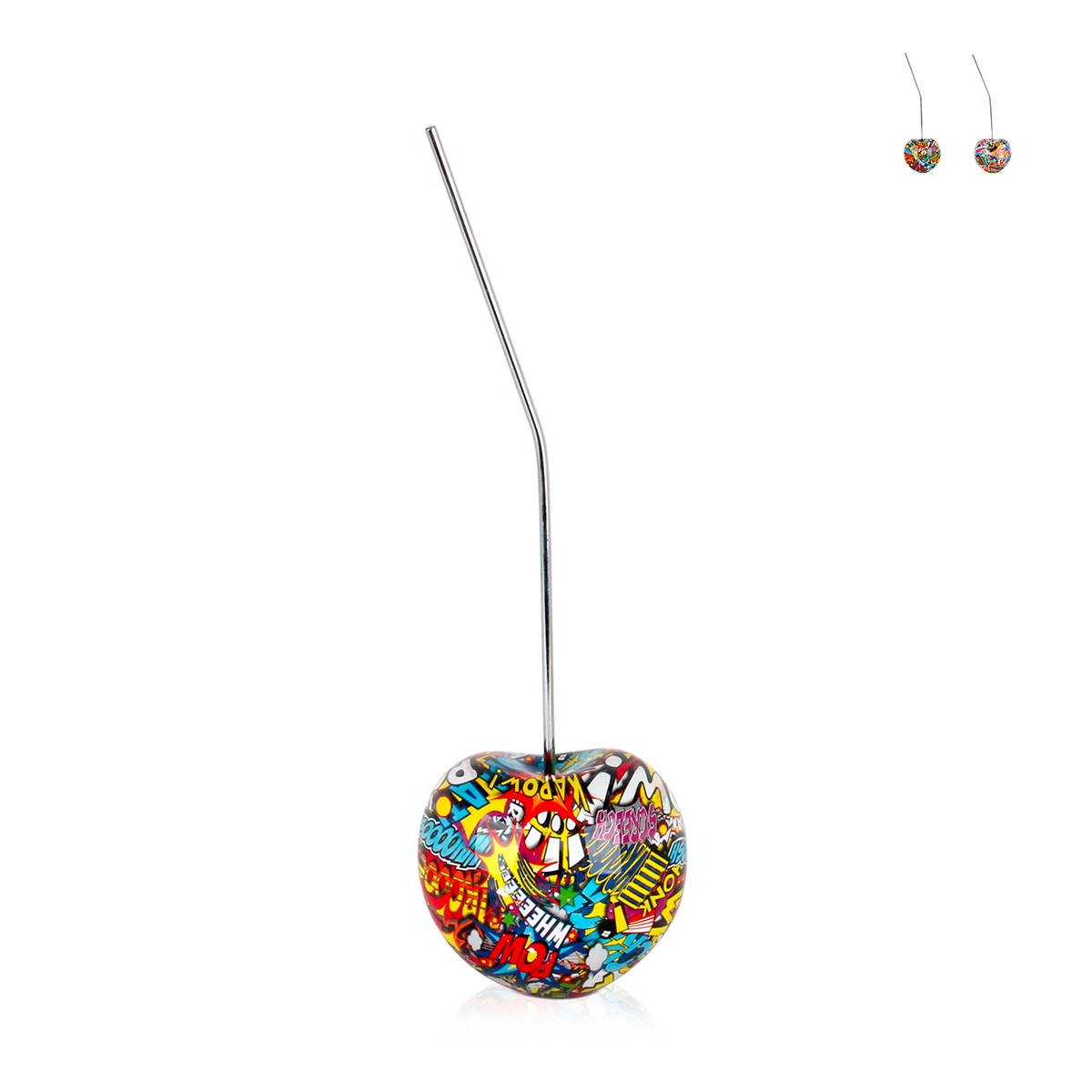 Rzeźba wiśniowa z żywicy pop art komiks MiniKora-PA Promocja Rzeźba wiśniowa z żywicy pop art komiks MiniKora-PA Promocja