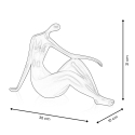 Statuetka z lakierowanej żywicy figura kobieca Bela-L Model