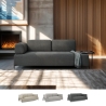 Modułowa sofa 3-osobowa o nowoczesnym designie z stolikami Diadema Promocja