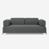 Modułowa sofa 3-osobowa o nowoczesnym designie z stolikami Diadema Rabaty