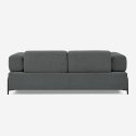 Modułowa sofa 3-osobowa o nowoczesnym designie z stolikami Diadema Stan Magazynowy