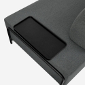 Modułowa sofa 3-osobowa o nowoczesnym designie z stolikami Diadema Wybór