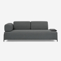 Modułowa sofa 3-osobowa o nowoczesnym designie z stolikami Diadema Sprzedaż