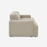 Sofa 2-osobowa z tkaniny nowoczesny design 202x100x76 cm Acamar Sprzedaż
