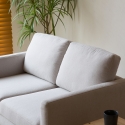 Nowoczesna sofa skandynawska 2-osobowa z tkaniny Marek Cechy