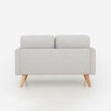 Nowoczesna sofa skandynawska 2-osobowa z tkaniny Marek Katalog
