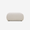 Nowoczesna sofa modułowa 2-osobowa z tkaniny z pufem Yuna-2P Rabaty