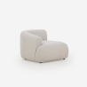 Nowoczesna sofa modułowa 2-osobowa z tkaniny z pufem Yuna-2P Zakup