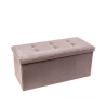 Prostokątny puf welurowy z pojemnikiem 76x34cm do salonu Pier Sprzedaż