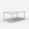Nowoczesny stolik kawowy 100x60x45 cm efekt marmuru Corniola Stan Magazynowy