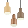 Nowoczesna lampa wisząca z 3 światłami w wielokolorowym metalu Lumak Oferta