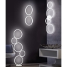 Nowoczesna lampa stojąca LED z 5 okręgami, ściemnialna, Nural Sprzedaż
