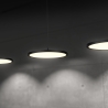 Nowoczesna czarna lampa wisząca LED z 3 światłami, ściemnialna Pular Model