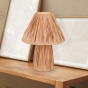 Nowoczesna lampa stołowa nocna z naturalnego papieru Vorth Sprzedaż