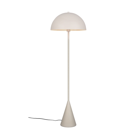 Lampa podłogowa nowoczesny minimalistyczny design metal szary Blask Promocja