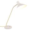 Elegancka lampa biurkowa z regulacją, metal złoty Jarak Oferta