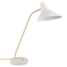 Elegancka lampa biurkowa z regulacją, metal złoty Jarak Rabaty