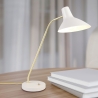 Elegancka lampa biurkowa z regulacją, metal złoty Jarak Sprzedaż