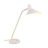 Elegancka lampa biurkowa z regulacją, metal złoty Jarak Stan Magazynowy