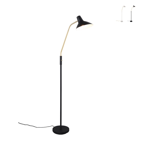 Nowoczesna lampa podłogowa z regulowanym ramieniem do salonu Taina Promocja
