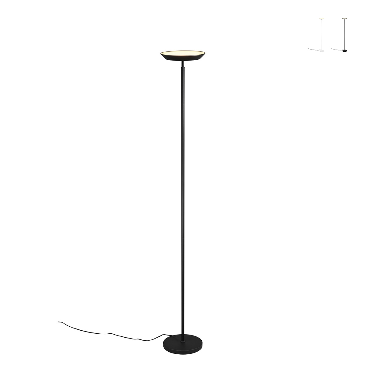 Nowoczesna lampa podłogowa Piantana z dotykowym ściemniaczem LED Avira Promocja Nowoczesna lampa podłogowa Piantana z dotykowym ściemniaczem LED Avira Promocja