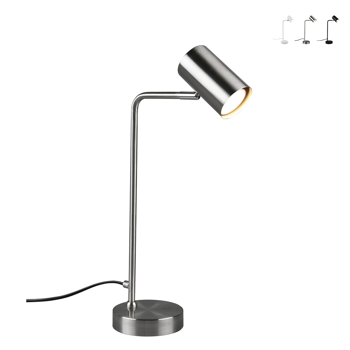 Nowoczesna lampa stołowa biurkowa z regulowanym reflektorem Suruk Promocja Nowoczesna lampa stołowa biurkowa z regulowanym reflektorem Suruk Promocja