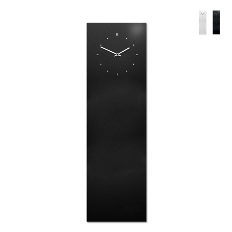 Pionowy zegar ścienny tablica magnetyczna nowoczesny design Lavagna Promocja