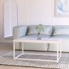 Nowoczesny stolik kawowy 100x60x45 cm efekt marmuru Corniola Sprzedaż