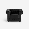 Fotel do salonu w stylu klasycznym Chesterfield z aksamitu Coventry Oferta