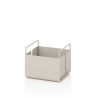 Organizer do kuchni i łazienki z białego metalu Kyo Oferta