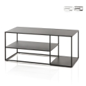 Stolik kawowy metalowy nowoczesny design 120x50 cm Angie Promocja