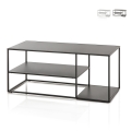 Stolik kawowy metalowy nowoczesny design 120x50 cm Angie Promocja