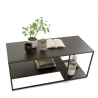 Stolik kawowy metalowy nowoczesny design 120x50 cm Angie Rabaty