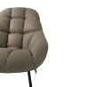 Fotel obrotowy ze skóry ekologicznej, nowoczesny design Carla Sprzedaż