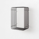 Półka ścienna nowoczesny design metalowy Kabe Rabaty