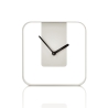 Zegar ścienny i stołowy metalowy 20x20cm nowoczesny design Nova Sprzedaż