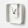 Zegar ścienny i stołowy metalowy 20x20cm nowoczesny design Nova Rabaty