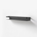 Regał ścienny odwracalny z matowego metalu nowoczesny design Ryo Rabaty