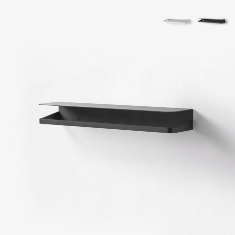 Regał ścienny odwracalny z matowego metalu nowoczesny design Ryo Promocja