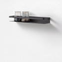 Regał ścienny odwracalny z matowego metalu nowoczesny design Ryo Oferta