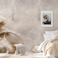 Elegancka tapeta beżowa do nowoczesnego salonu Stucco Veneziano Promocja