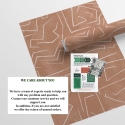 Tapeta samoprzylepna, geometryczny wzór, różowo-biały Graffiti Stan Magazynowy